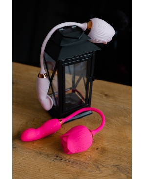 Tulipan - jasny róż WIBRATOR DLA KOBIET