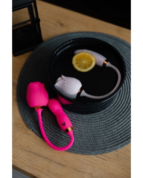 Tulipan - jasny róż WIBRATOR DLA KOBIET