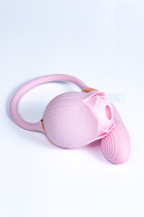 Tulipan - jasny róż WIBRATOR DLA KOBIET