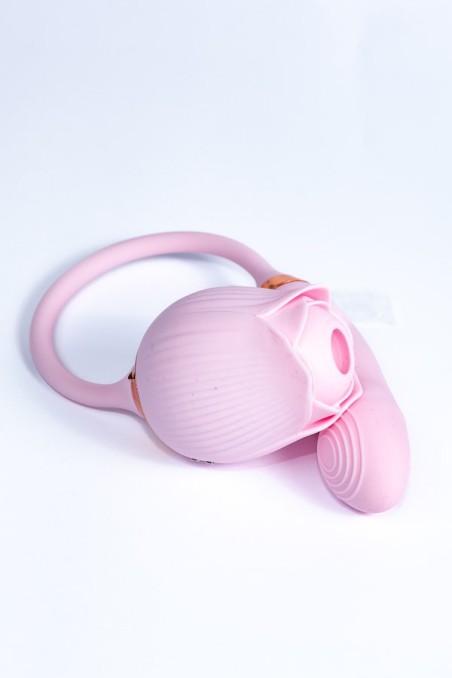 Tulipan - jasny róż WIBRATOR DLA KOBIET